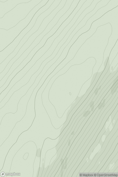 Thumbnail image for Creag Dhubh [Loch Fyne to Bute and the Firth of Clyde] showing contour plot for surrounding peak